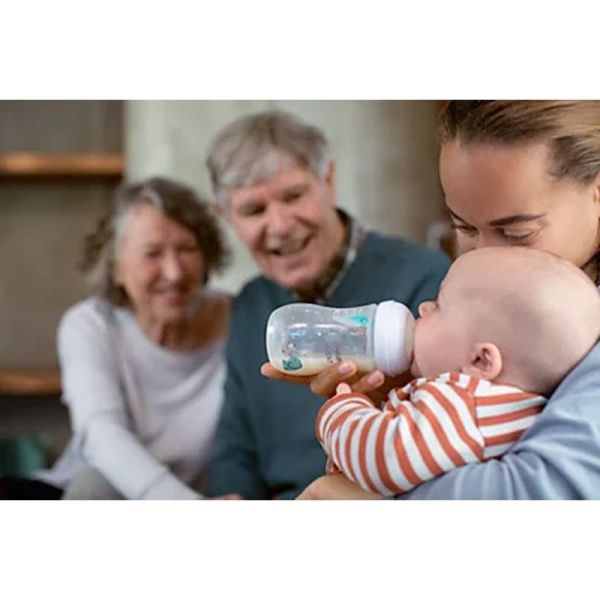 Natural Response - Biberon Valve Air Free - Motif Elephant - 260 ml