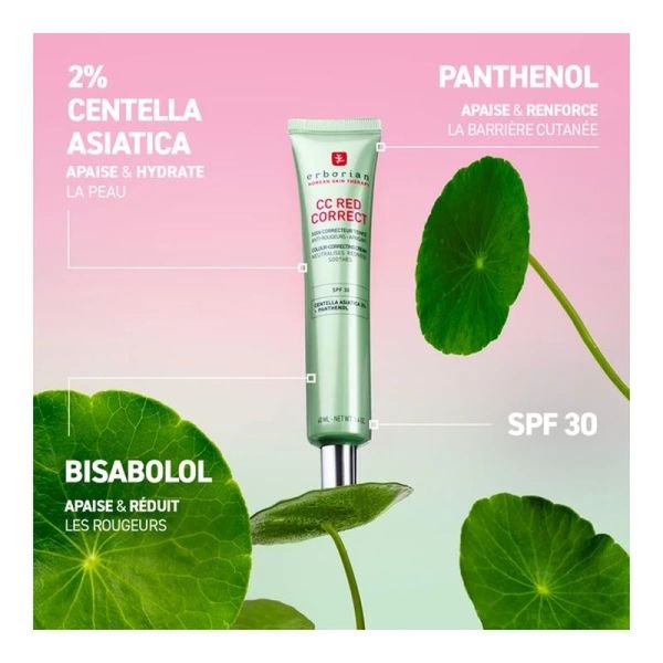 CC Red Correct à la Centella Asiatica SPF30 - 40 ml