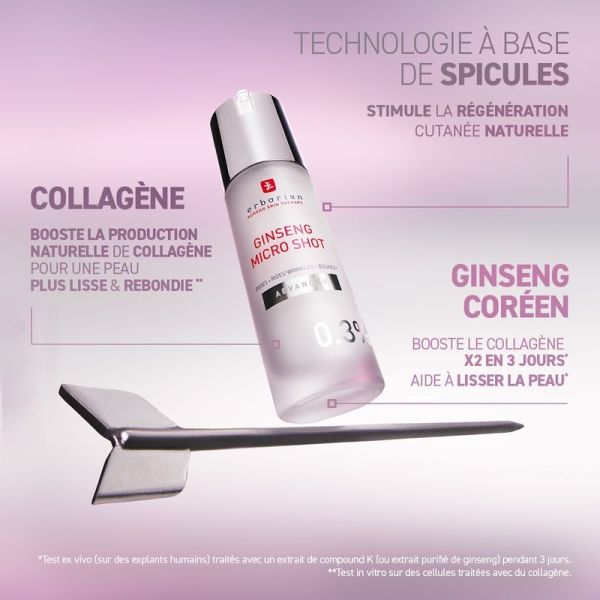 Sérum Ginseng Micro Shot Advanced - 10 ml
