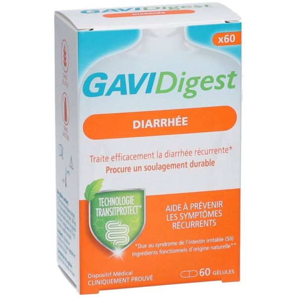 Gavidigest Diarrhée - 60 gélules