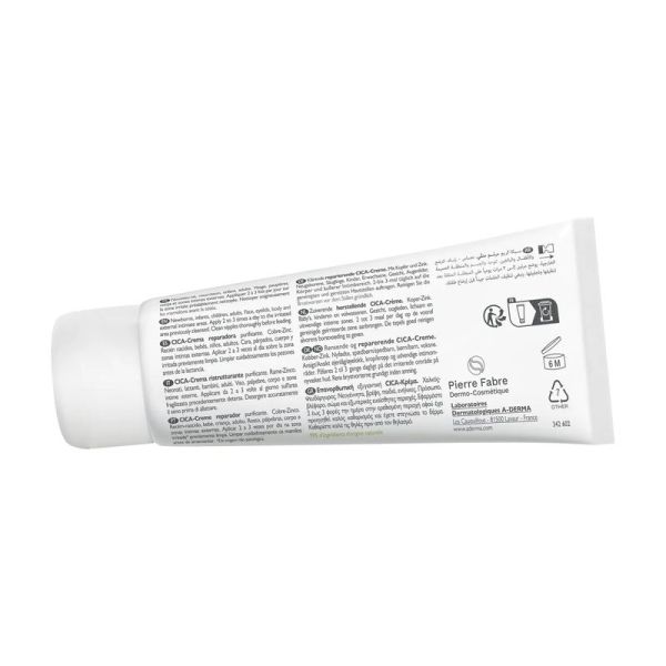 CICA-Creme reparatrice assainissante Dermalibour+ - 100 ml