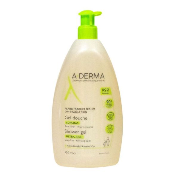 A Derma Gel Douche Surgras 750Mlzz