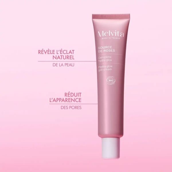 Gel-Crème Hydra-Glow SOURCE DE ROSES - 40 ml