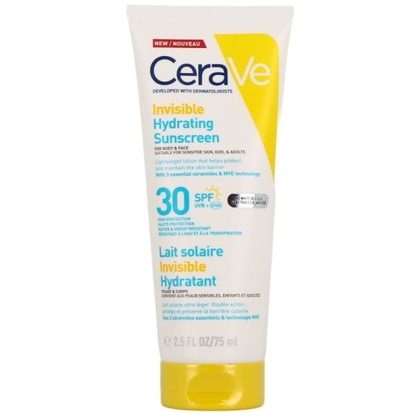 Lait Solaire Invisible Hydratant - SPF 30 - 75 ml