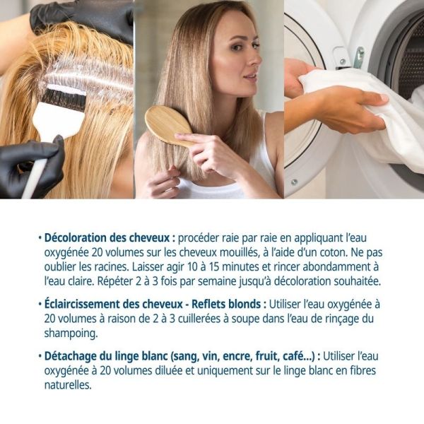 Eau oxygénée 20 volumes - 250 ml