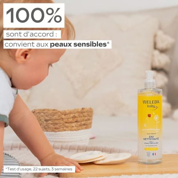 Eau nettoyante Calendula - sans parfum - 400 ml