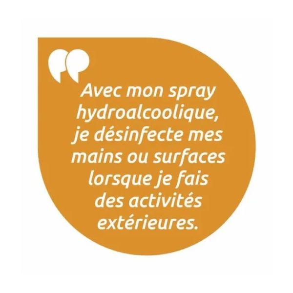 Spray anti-viral désinfectant mains et surfaces fleur d'oranger - 100 ml