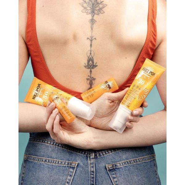 Gel-en-huile solaire SPF 50 - Monoï