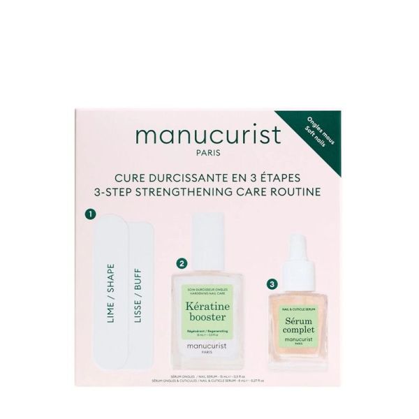 Cure Durcissante en 3 étapes - 15 ml + 8 ml