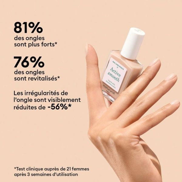 Vernis à ongles Active Smooth 01 - 15 ml