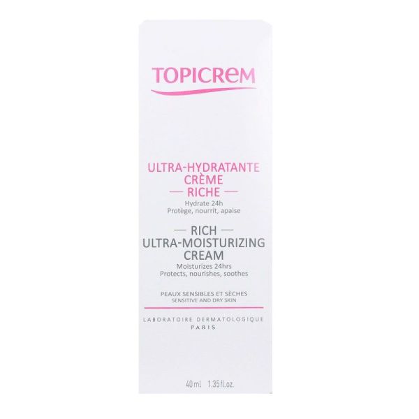 Topicrem Hydra Cr Riche 40 Ml