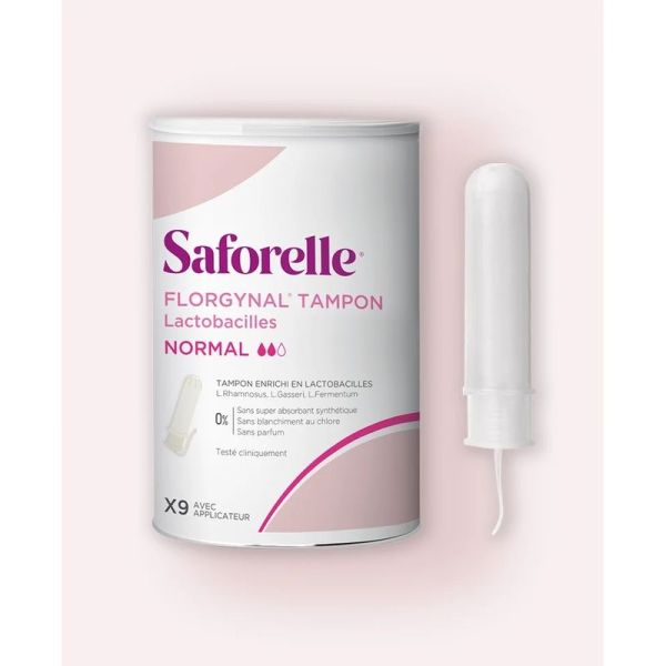 Tampons Florgynal enrichis en lactobacilles - Super - 9 tampons
