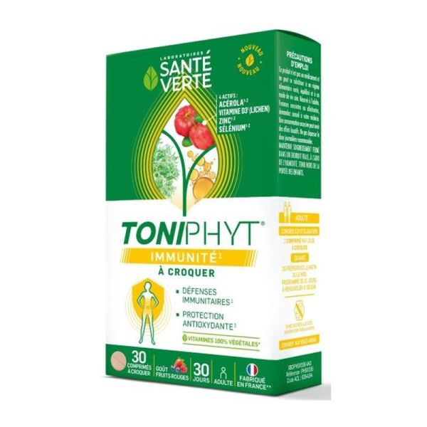 Toniphyt Immunité à Croquer - 30 comprimés