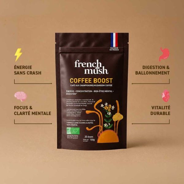 Coffee Boost Boisson AB - 100 g 20 doses