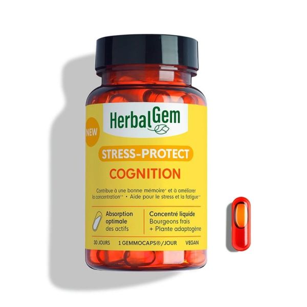 GEMMOCAPS Stress-Protect Cognition - 30 gélules
