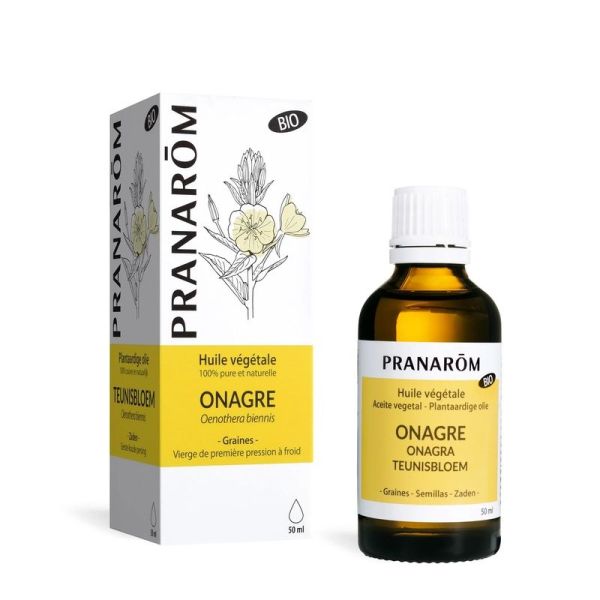 Huile Végétale d'Onagre - Bio - 50 ml