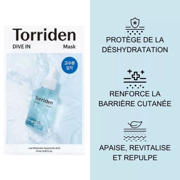 Masque Hydratant Intense - Acide Hyaluronique