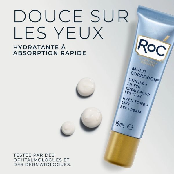 MULTI CORREXION Unifier + Lifter Crème pour les yeux