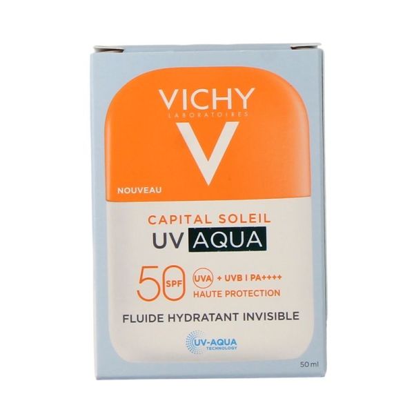 UV-Aqua Fluide Invisible SPF50 Capital Soleil - 50 ml