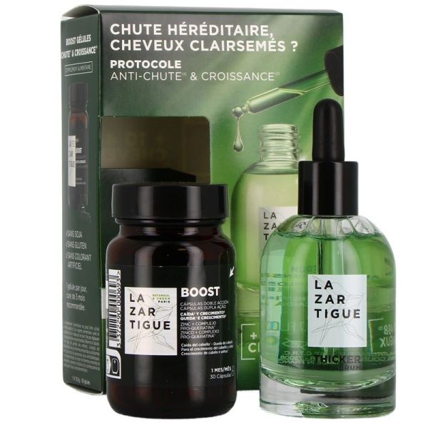 Sérum Anti-Chute de Cheveux Progressive 50 ml + Gélules Double Action Anti-Chute et Croissance - 50 ml + 30 gélules