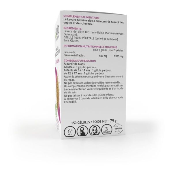 Arkogelule Bio Levure Biere Bte 150
