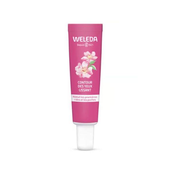Weleda Contour des yeux lissant à la Rose Musquée & Thé Blanc 12 ml