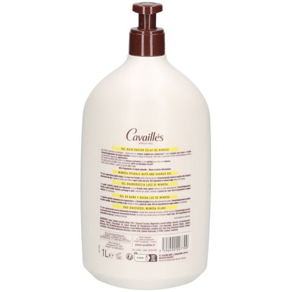 Rogé Cavaillès Gel Bain Douche Surgras Éclat Mimosa - 1 L