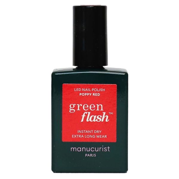 Manucurist Green Flash Vao Poppy Red 15Ml