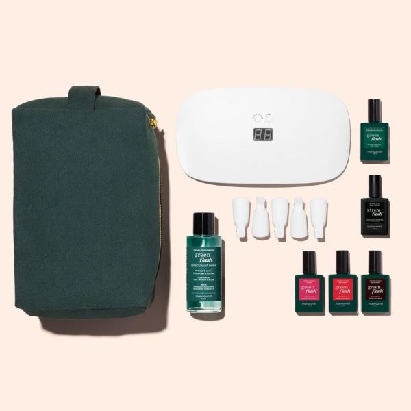 Kit semi-permanent Retail Kit 36W Green Flash - Hortencia & Poppy Red