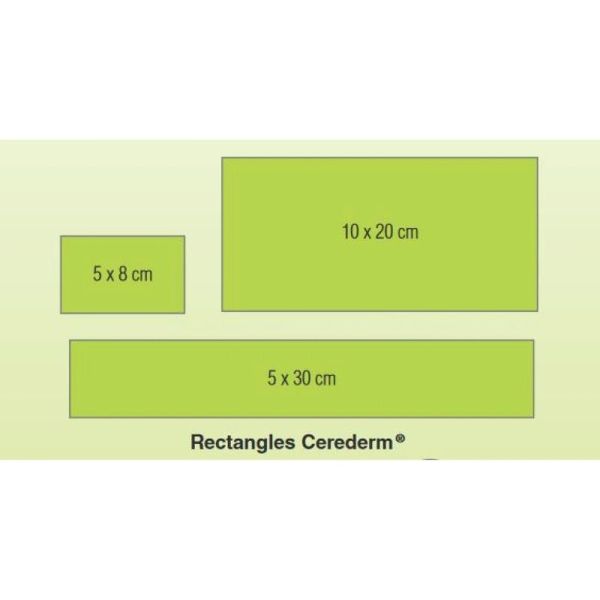 Cerederm Pansement Siliconé Cicatrice - 10 pansements