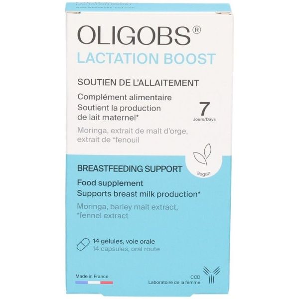 Oligobs Lactation Boost - 14 gélules