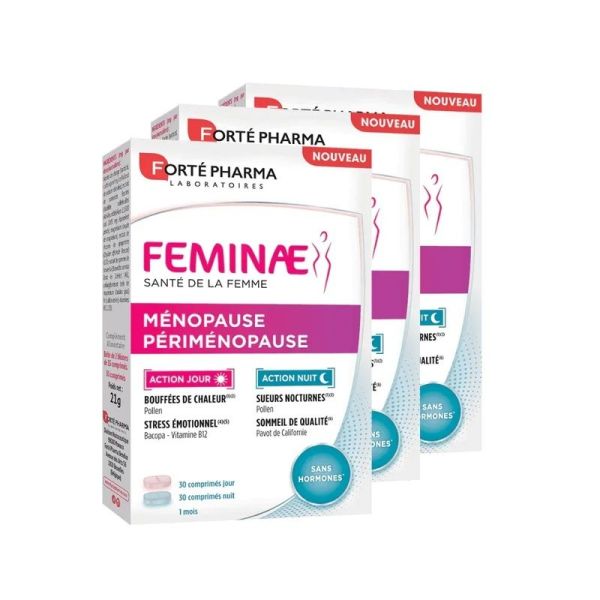 Feminae Ménopause Périménopause - Lot de 3