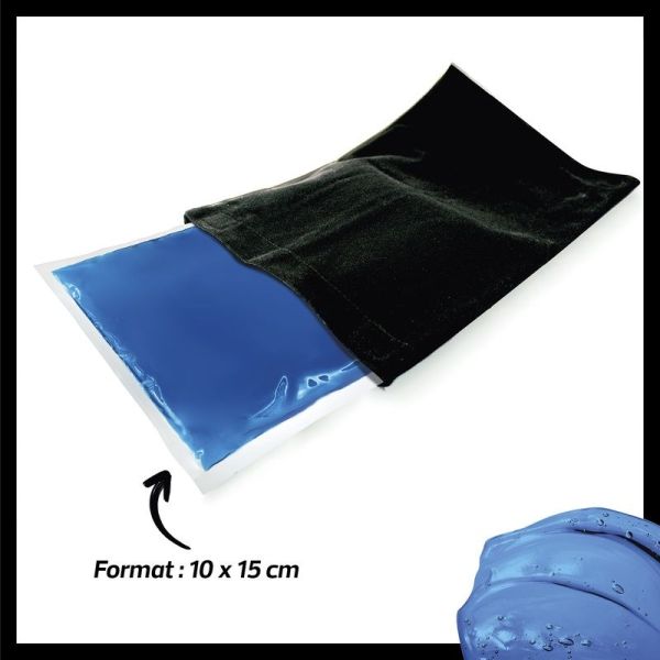 Coussin thermique gel chaud froid - Petit modèle 10 x 15 cm
