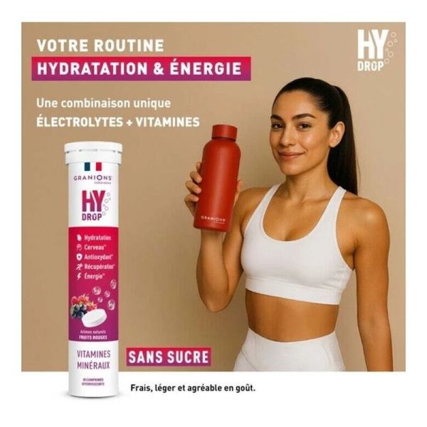 Hydrop Vitamines et Minéraux - 20 comprimés
