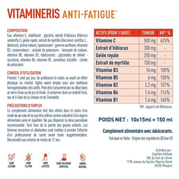 Vitamineris Anti-Fatigue