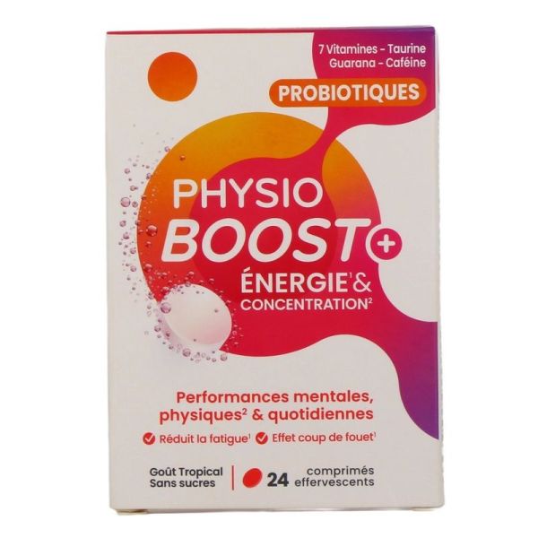 PhysioBoost+ - 24 comprimés effervescents