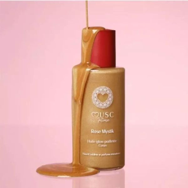 Huile Glow Pailletee - Rose Mystik - 100 ml