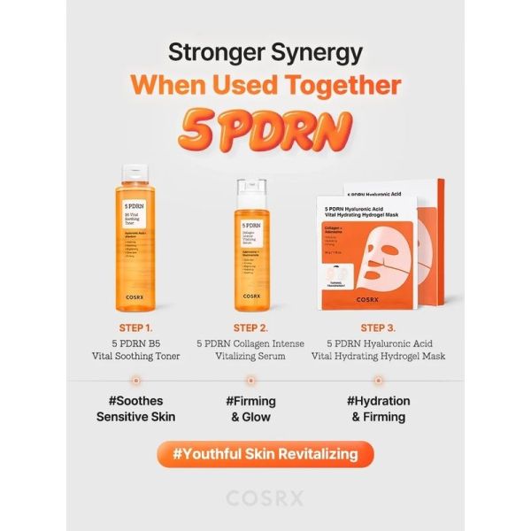 5 PDRN B5 Vital Soothing Toner - 280 ml
