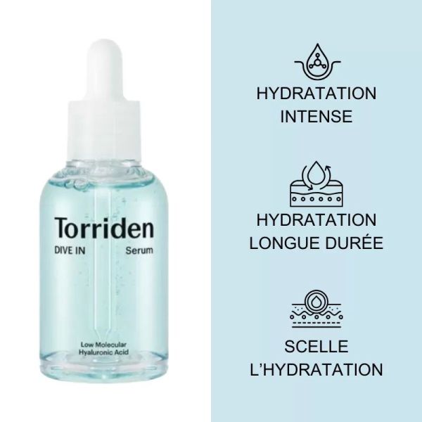 Sérum à l'acide hyaluronique DIVE IN - 50 ml