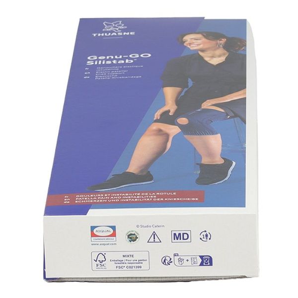 Silistab Genu Go Genouillère rotulienne ouverte - Taille 2