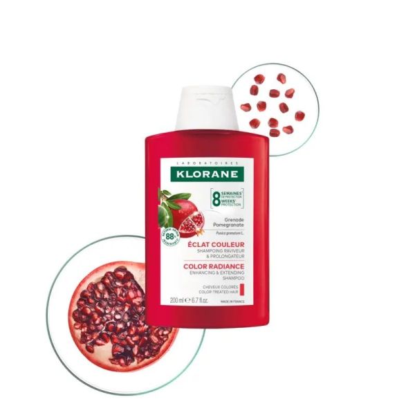 Shampoing à la Grenade ÉCLAT COULEUR - 200 ml