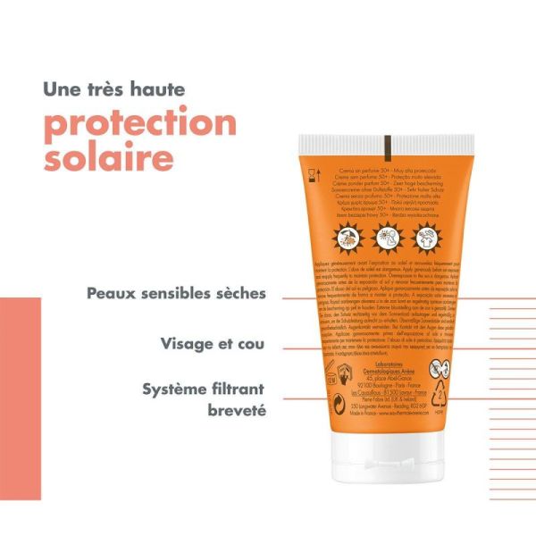 Avene Sol 50 Cr Visage S/P 50Ml