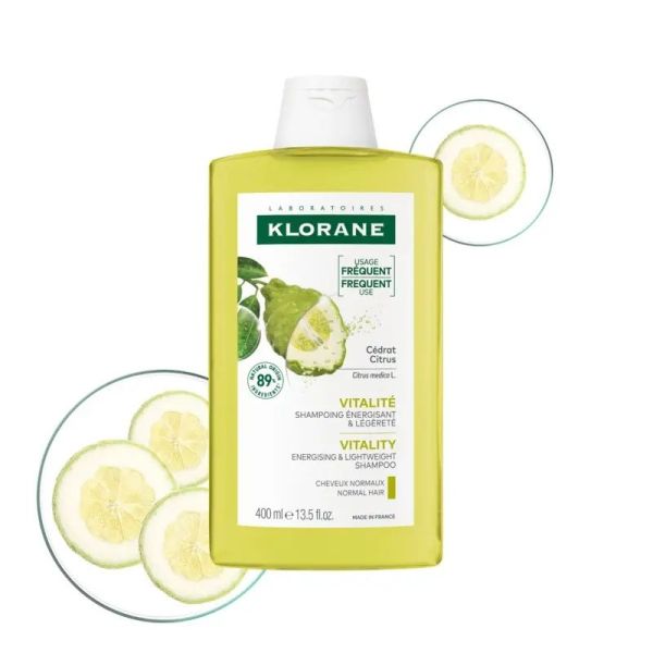 Shampoing au Cédrat VITALITÉ - 400 ml