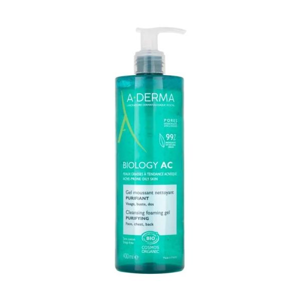 Gel moussant nettoyant purifiant BIOLOGY AC - 400 ml
