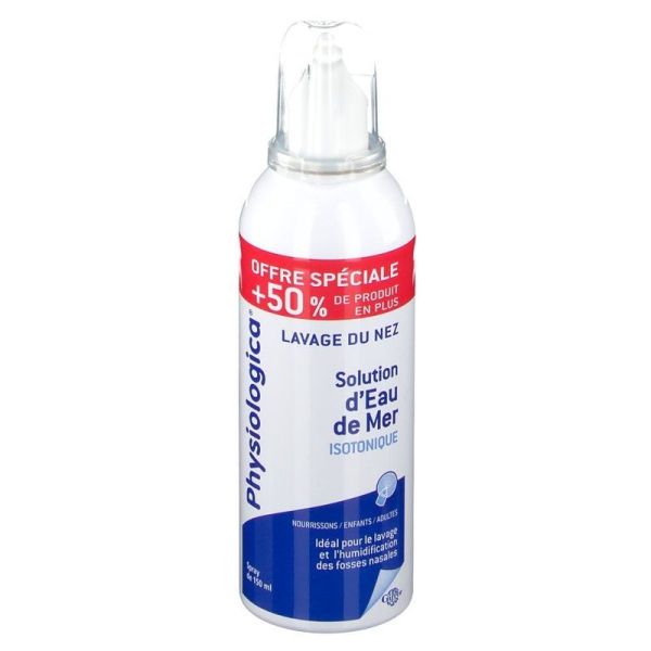 Solution d'Eau de Mer Isotonique - 150 ml