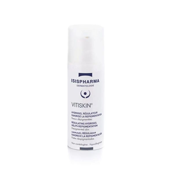 Isispharma Vitiskin Hydrogel régulateur peaux dépigmentées 50ml