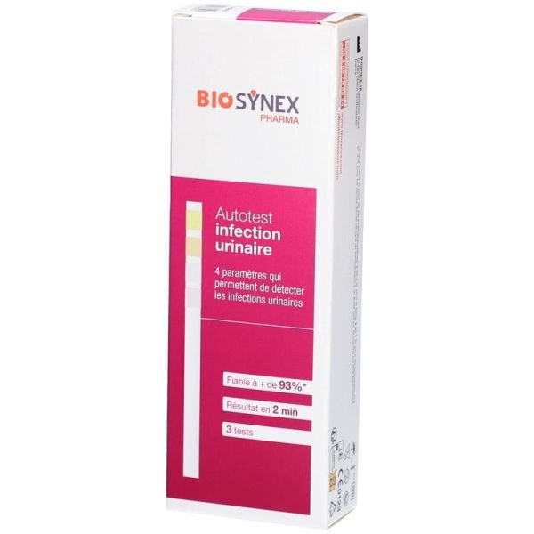 TEST INFECTIONS URINAIRES Exacto - 3 tests