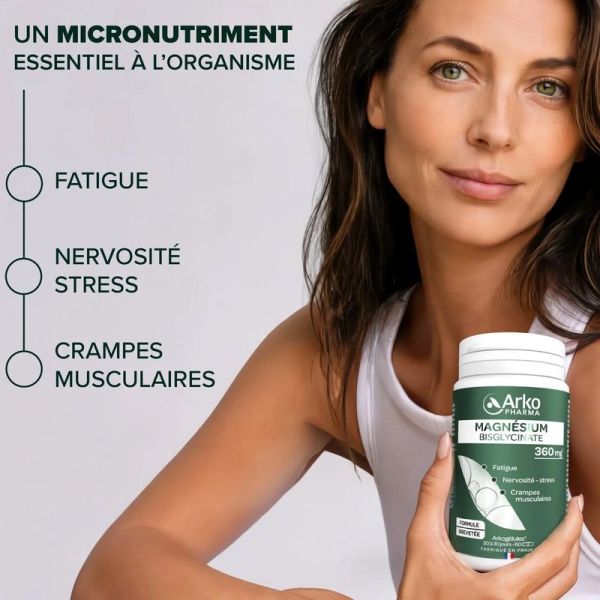 Magnésium Bisglycinate Arkogélules - 60 gélules