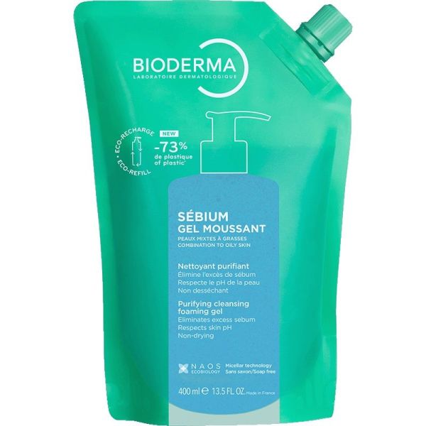 Sébium Gel moussant éco-recharge - 400 ml