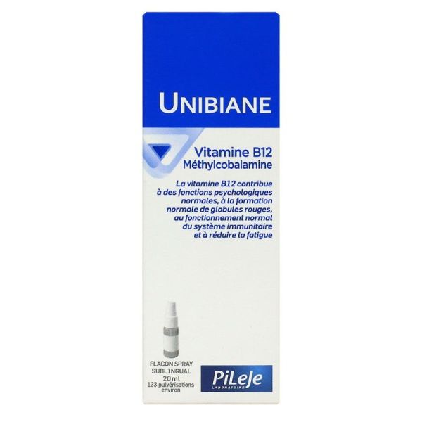 Pileje Unibiane B12 Spray 20Ml